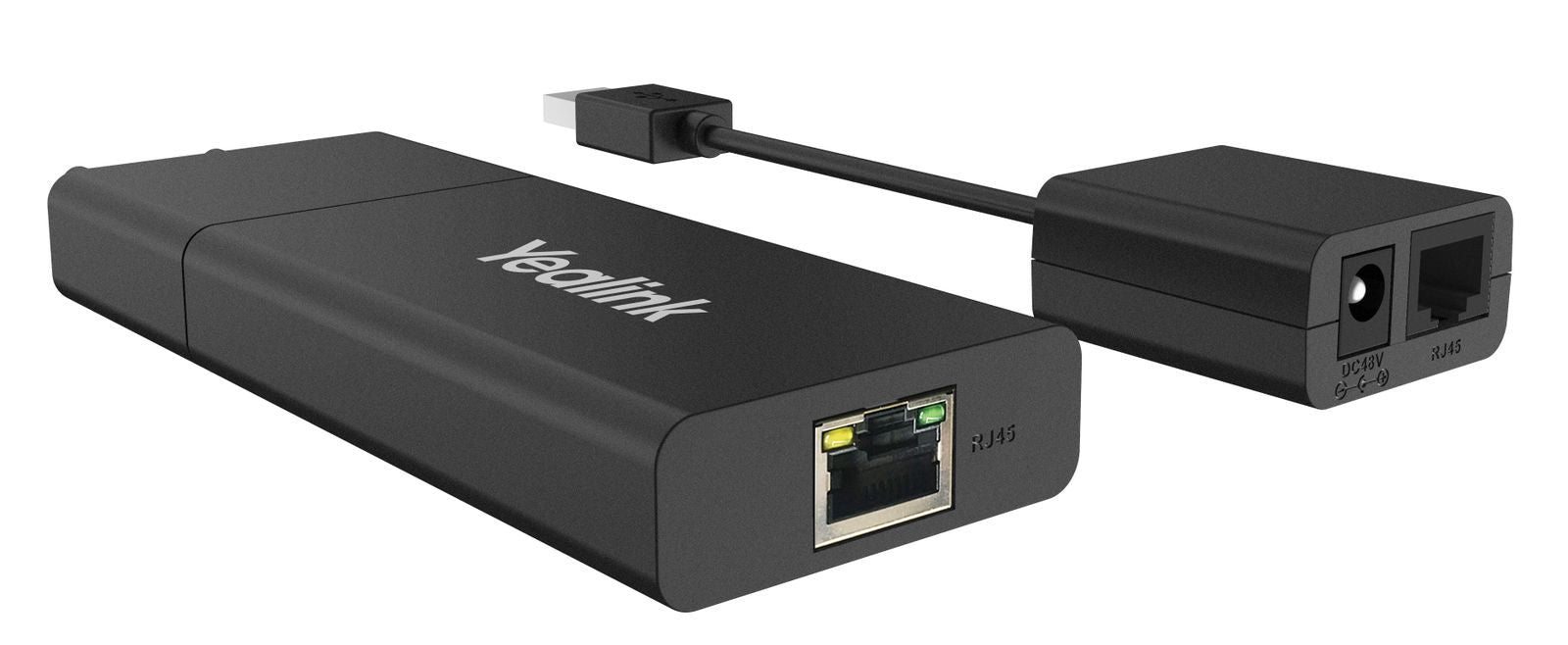 Yealink USB2CAT5E-EXT Ricevitore e trasmettitore di rete Nero (USB2CAT5E-EXT)YealinkUSB2CAT5E-EXT
