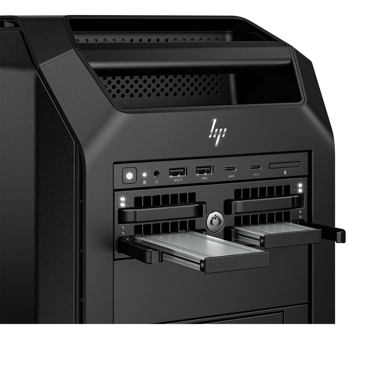HP Z8 Fury G5 Workstation Windows 11 Pro Tower Stazione di lavoro AI Workstation (HP Z8 Fury / G5 / Tower / Intel Xeon W7-3545 [2.70 GHz, up to 4.80 GHz, 24 cores / 48 threads] / 64GB ECC 4800MT/s DDR5 [2X32GB] RDIMM / 2TB M.2 PCIe NVMe 2280 TLC 4X4 ...