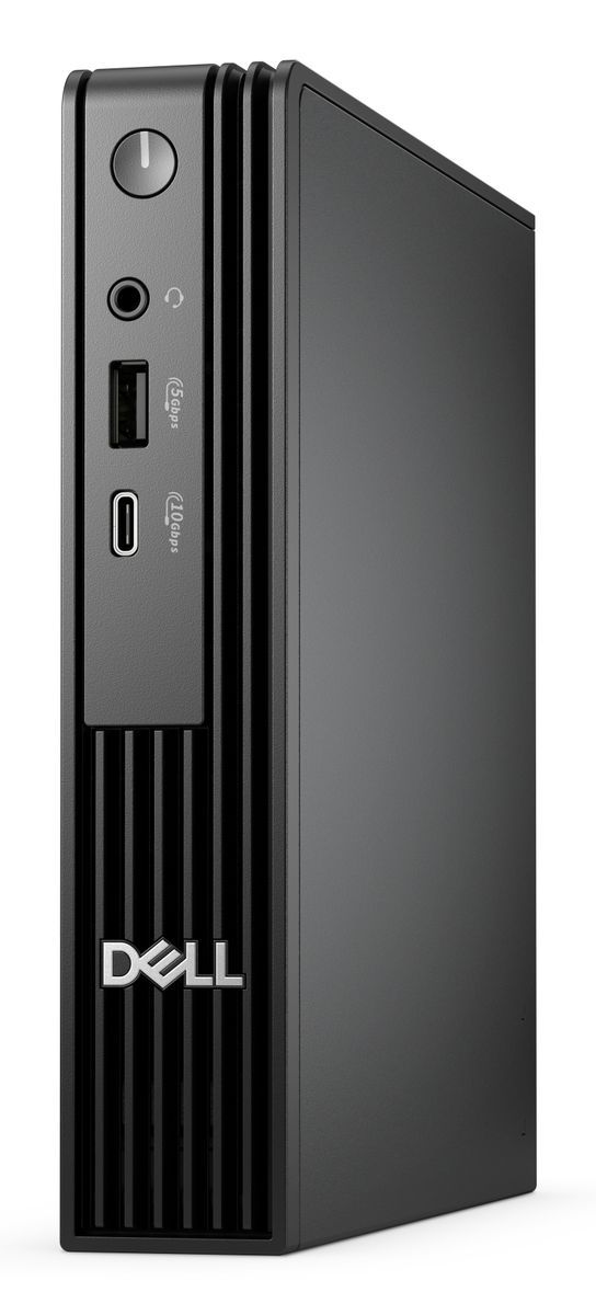 DELL Pro QCM1250 Intel Core i3 i3-14100T 8 GB DDR5-SDRAM 512 GB SSD Windows 11 Pro Micro PC Mini PC Nero (DELL PRO MICRO QCM1250 TPM - I3-14100T 8GB 512GB W11P) - Versione UKDell5397184936160RCDRH