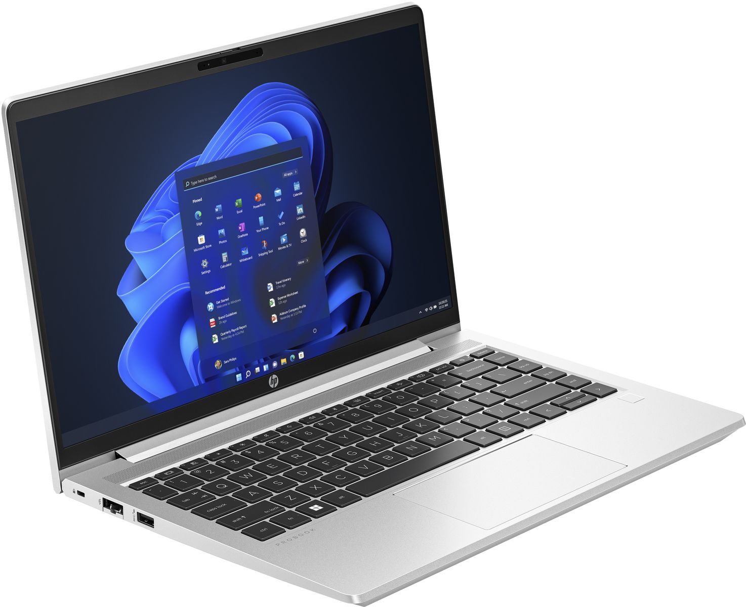 HP ProBook 445 G10 AMD Ryzen 7 7730U Computer portatile 35,6 cm [14] Full HD 16 GB DDR4-SDRAM 512 GB SSD Wi-Fi 6E [802.11ax] Windows 11 Pro Argento (HP ProBook 445 G10 Notebook - Design della cerniera a 177 gradi - AMD Ryzen 7 - 7730U / fino a 4.5 GH...