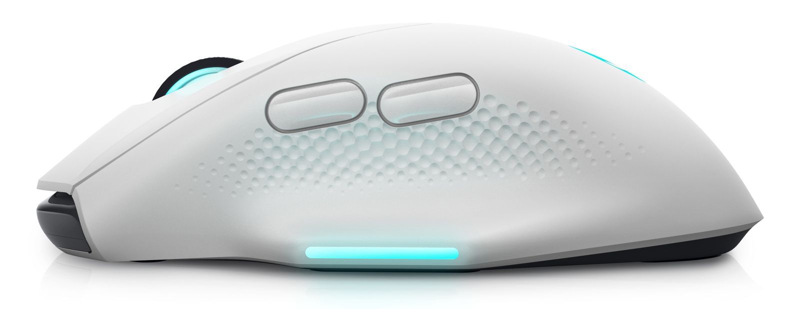 Alienware AW620M mouse Gaming Mano destra RF Wireless + USB Type-C Ottico 26000 DPI (Alienware AW620M - Mouse - right-handed - optical - 7 buttons - wired, wireless - USB, 2.4 GHz - lunar light - retail - box)DellAW620M-W-DEAM