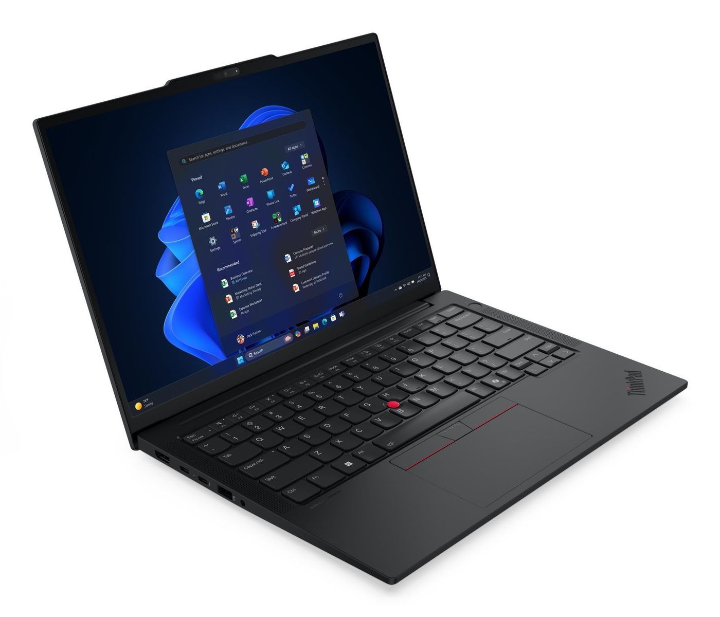 Lenovo ThinkPad E14 Gen 7 [Intel] Intel Core Ultra 7 255H Computer portatile 35,6 cm [14] WUXGA 16 GB DDR5-SDRAM 512 GB SSD Wi-Fi 6E [802.11ax] Windows 11 Pro Italiano Nero (Lenovo ThinkPad E14 Gen 7 21SX - Design della cerniera a 180 gradi - Intel C...