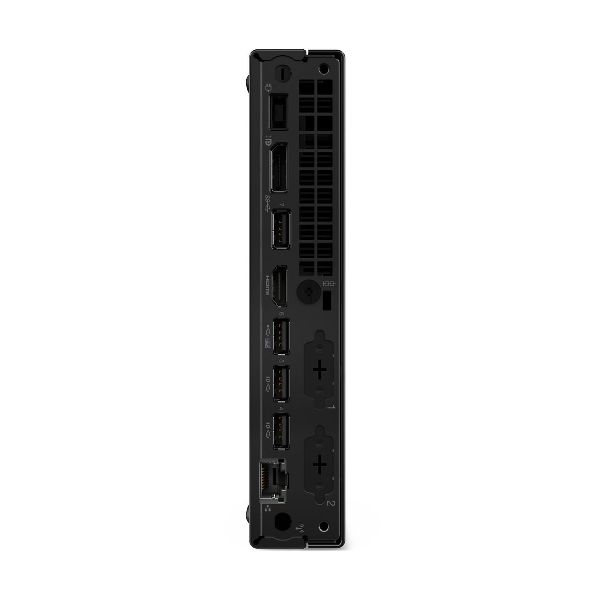 Lenovo ThinkCentre M70q Gen 5 Intel Core i7 i7-14700T 16 GB DDR5-SDRAM 512 GB SSD Windows 11 Pro Mini PC Nero (Lenovo ThinkCentre M70q Gen 5 12TD - Tiny Core i7 i7-14700T / fino a 5.2 GHz - vPro Enterprise - RAM 16 GB - SSD 512 GB - TCG Opal Encrypti...
