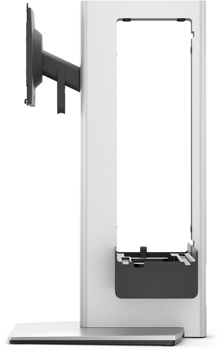 DELL Pro Slim OSS25 68,6 cm [27] Scrivania Nero, Argento (Dell Pro Slim All-in-One Stand - OSS25 - Monitor/desktop stand - 19-27 - silver - for Pro Slim Plus QBS1250, Slim QCS1250, Slim QCS1255)DellDELL-OSS25