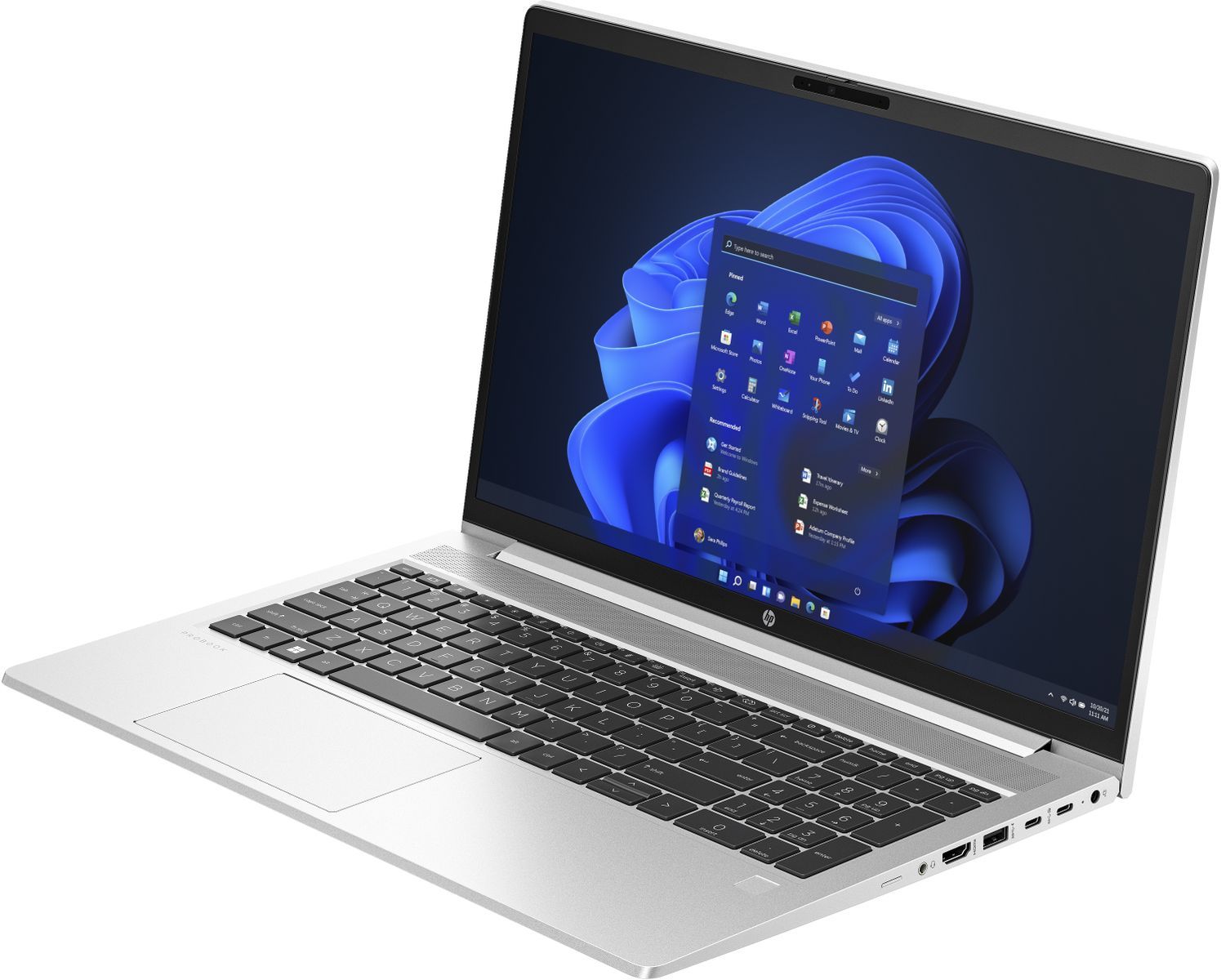 HP ProBook 450 G10 Intel Core i5 i5-1334U Computer portatile 39,6 cm [15.6] Full HD 8 GB DDR4-SDRAM 256 GB SSD Wi-Fi 6E [802.11ax] Windows 11 Home Argento (HP ProBook 450 G10 Notebook - Design della cerniera a 177 gradi - Intel Core i5 - i5-1334U / f...