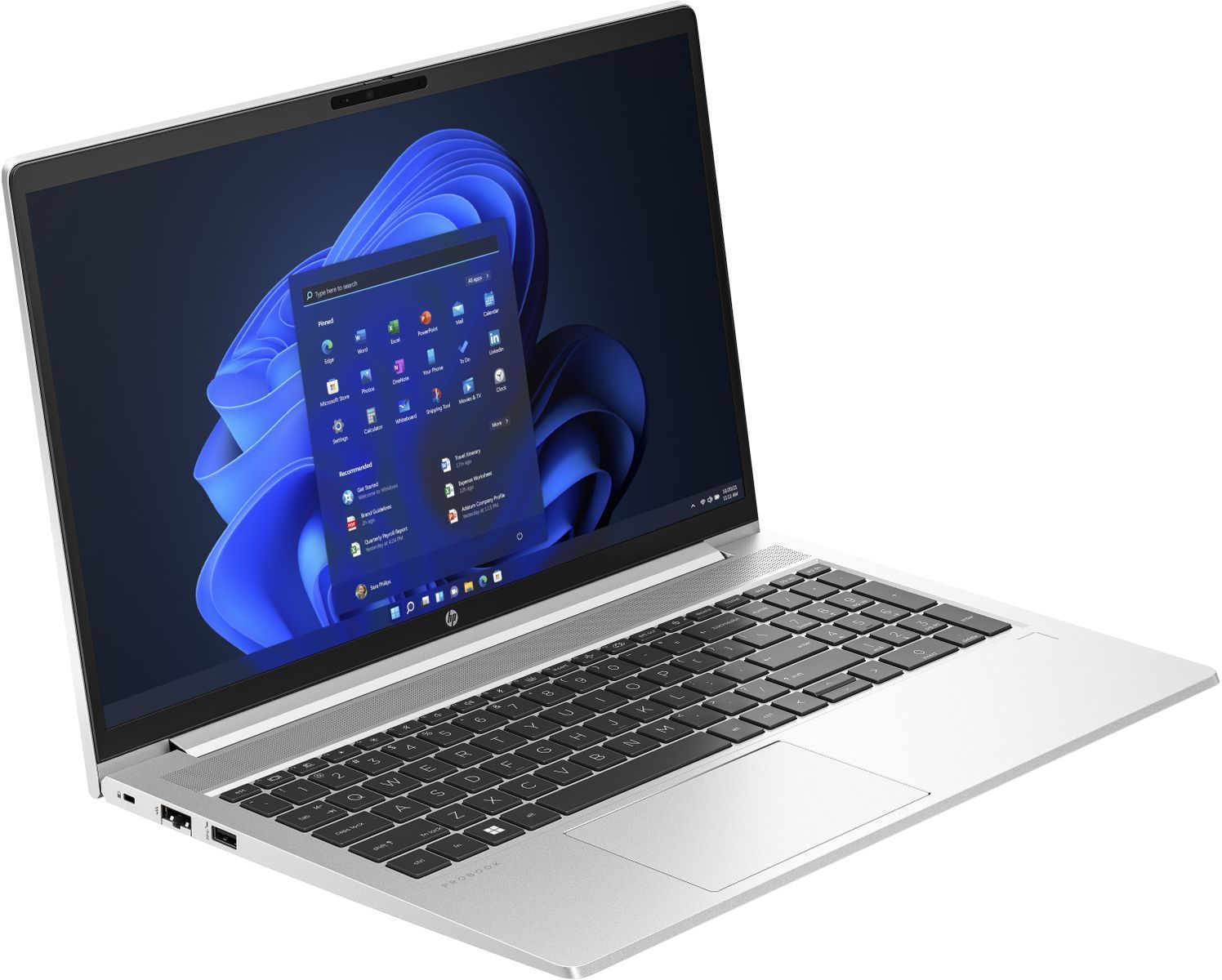 HP ProBook 450 G10 Intel Core i5 i5-1334U Computer portatile 39,6 cm [15.6] Full HD 8 GB DDR4-SDRAM 256 GB SSD Wi-Fi 6E [802.11ax] Windows 11 Home Argento (HP ProBook 450 G10 Notebook - Design della cerniera a 177 gradi - Intel Core i5 - i5-1334U / f...