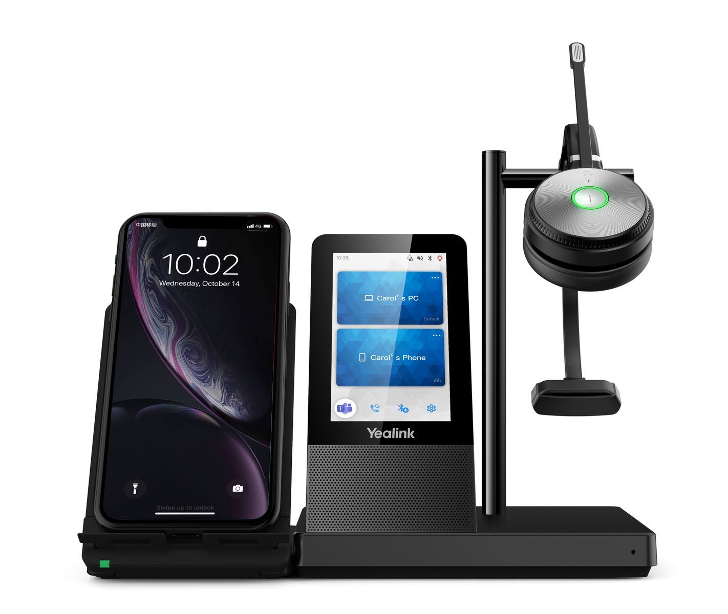 Wh66 Dect Wireless Headset - Mono Uc - Warranty: 12MYealinkWH66MONOUC