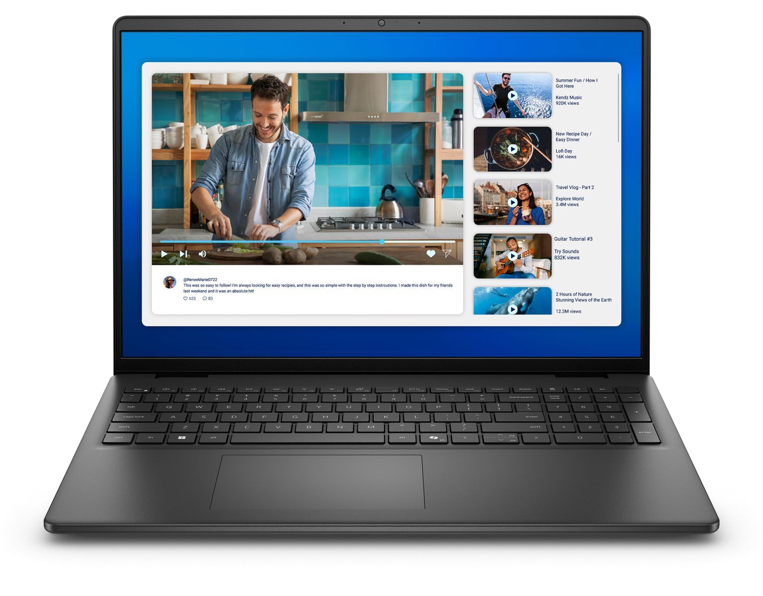 DELL DC16250 Intel Core 5 120U Computer portatile 40,6 cm [16] Full HD+ 8 GB DDR5-SDRAM 512 GB SSD Wi-Fi 6 [802.11ax] Windows 11 Pro Italiano Nero (Dell 16 DC16250 - Intel Core 5 - 120U / fino a 5 GHz - Win 11 Pro - Intel Graphics - 8 GB RAM - 512 GB...