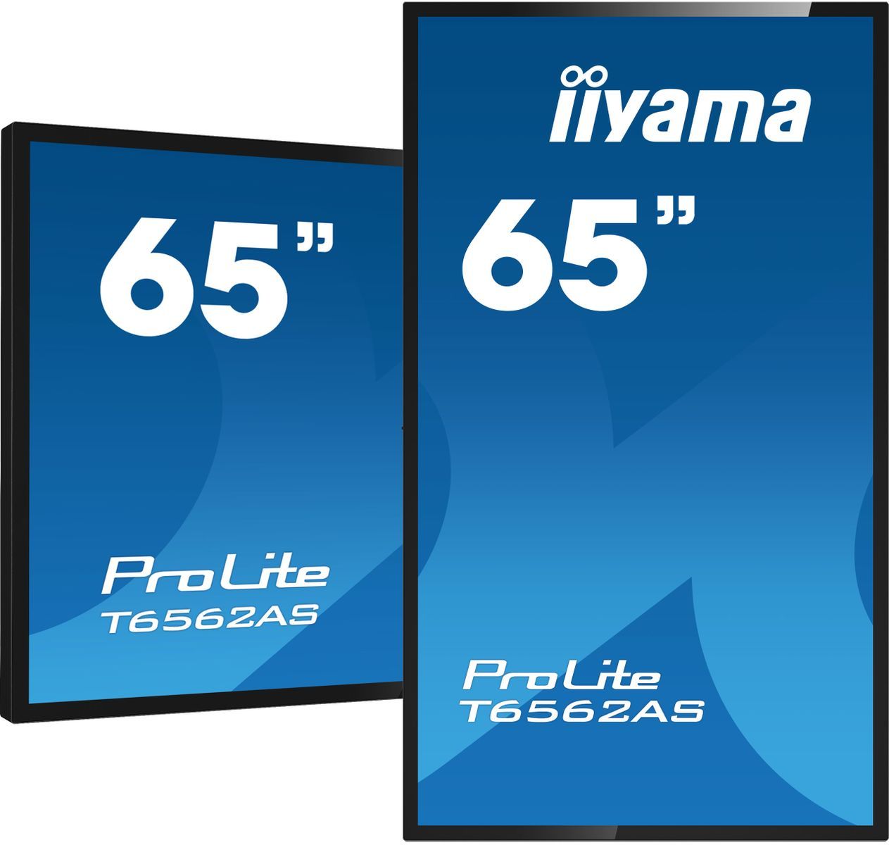 Iiyama T6562AS-B1 visualizzatore di messaggi Pannello piatto interattivo 163,8 cm [64.5] IPS 500 cd/m 4K Ultra HD Nero Touch screen Processore integrato Android 8.0 24/7 (65 T6562AS-B1 Interactive Display - 65 Black Interactive Display 4K 500 cd/m2 2...