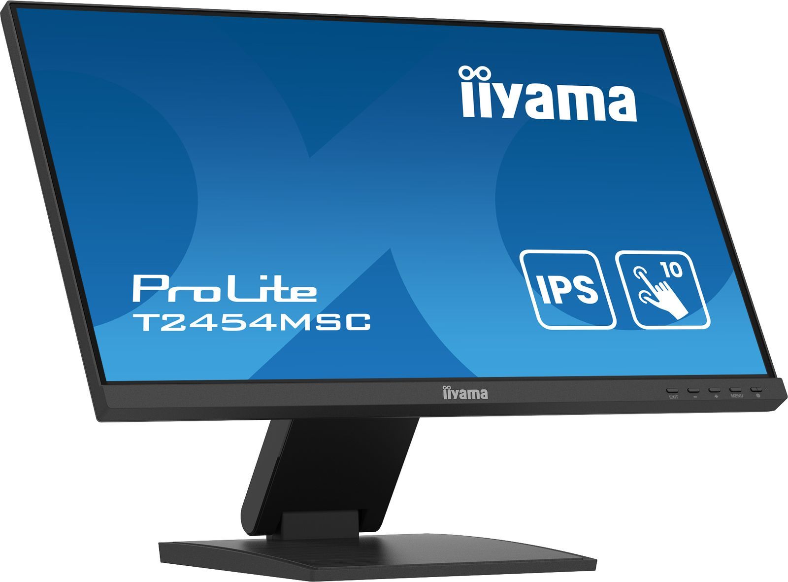 Iiyama ProLite T2454MSC-B2AG Monitor PC 60,5 cm [23.8] 1920 x 1080 Pixel Full HD LED Touch screen Multi utente Nero (IIYAMA 60.5cm [23,8] T2454MSC-B2AG 16)Iiyama4948570125210T2454MSC-B2AG