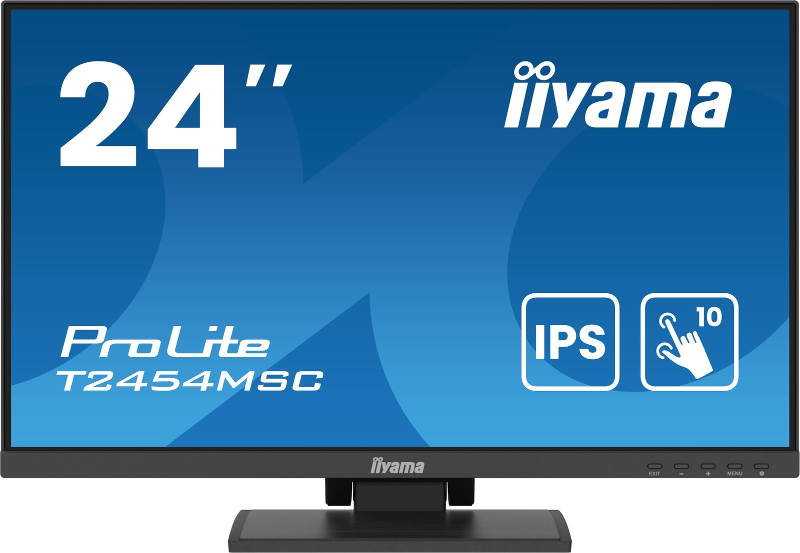 Iiyama ProLite T2454MSC-B2AG Monitor PC 60,5 cm [23.8] 1920 x 1080 Pixel Full HD LED Touch screen Multi utente Nero (IIYAMA 60.5cm [23,8] T2454MSC-B2AG 16)Iiyama4948570125210T2454MSC-B2AG