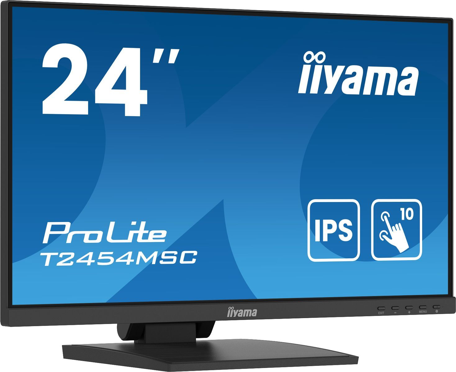Iiyama ProLite T2454MSC-B2AG Monitor PC 60,5 cm [23.8] 1920 x 1080 Pixel Full HD LED Touch screen Multi utente Nero (IIYAMA 60.5cm [23,8] T2454MSC-B2AG 16)Iiyama4948570125210T2454MSC-B2AG