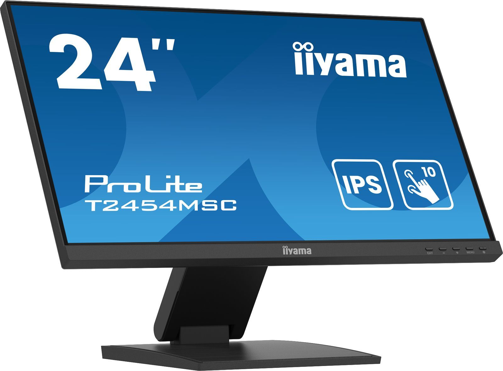 Iiyama ProLite T2454MSC-B2AG Monitor PC 60,5 cm [23.8] 1920 x 1080 Pixel Full HD LED Touch screen Multi utente Nero (IIYAMA 60.5cm [23,8] T2454MSC-B2AG 16)Iiyama4948570125210T2454MSC-B2AG