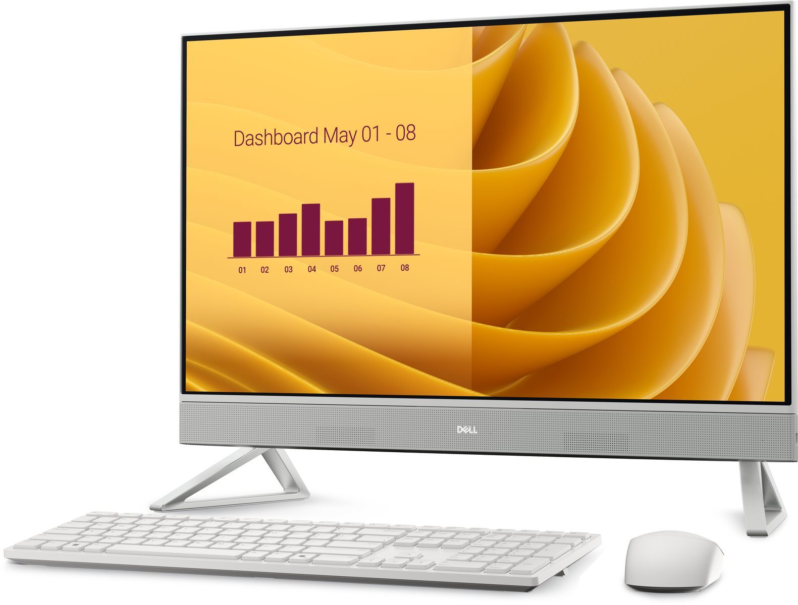 DELL EC27250 Intel Core i5 i5-1334U 68,6 cm [27] 1920 x 1080 Pixel PC All-in-one 16 GB DDR5-SDRAM 512 GB SSD Windows 11 Pro Wi-Fi 6E [802.11ax] Bianco (Dell 27 All-in-One EC27250 - All-in-one Core i5 i5-1334U / fino a 4.6 GHz - RAM 16 GB - SSD 512 GB...