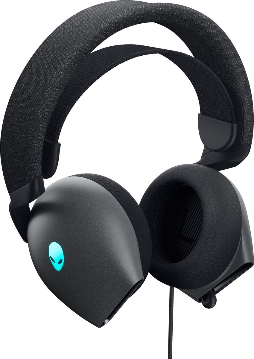 Alienware AW520H Auricolare Cablato A Padiglione Gaming Grigio (Alienware Gaming Headset AW520H - Headset - full size - wired - USB, 3.5 mm jack - Dark Side of the Moon)DellAW520H-G-DEAM