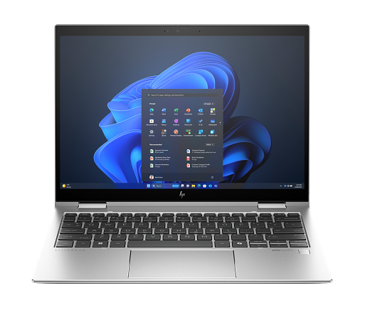 HP Elite x360 830 G11 Intel Core Ultra 7 155U Ibrido [2 in 1] 33,8 cm [13.3] Touch screen WUXGA 16 GB LPDDR5x-SDRAM 512 GB SSD Wi-Fi 6E [802.11ax] Windows 11 Pro AI PC Argento (HP Ex360830G11 U7-155U 16GB512 LTEA PC Italy - Italian localization)Hp970...