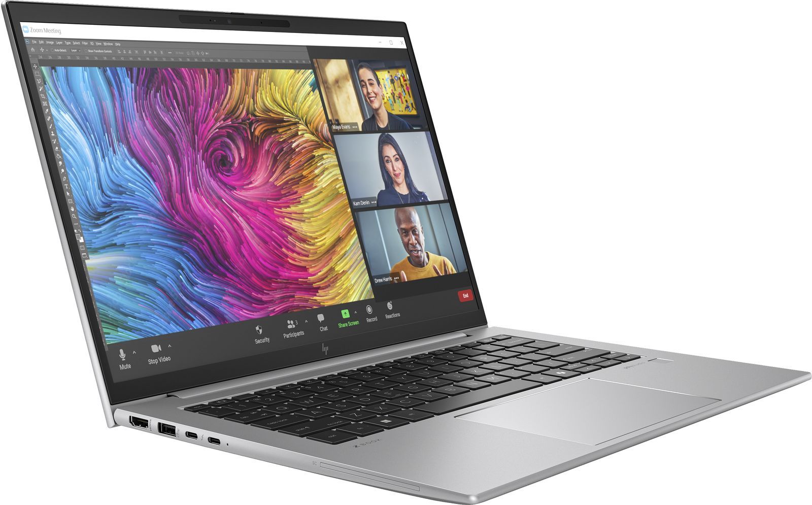 HP ZBook Firefly 14 inch G11 Mobile Workstation PC Wolf Pro Security Edition Intel Core Ultra 7 155H Workstation mobile 35,6 cm [14] WUXGA 32 GB DDR5-SDRAM 1 TB SSD NVIDIA RTX A500 Wi-Fi 6E [802.11ax] Windows 11 Pro Grigio (HP ZBook Firefly Ultra 7 3...
