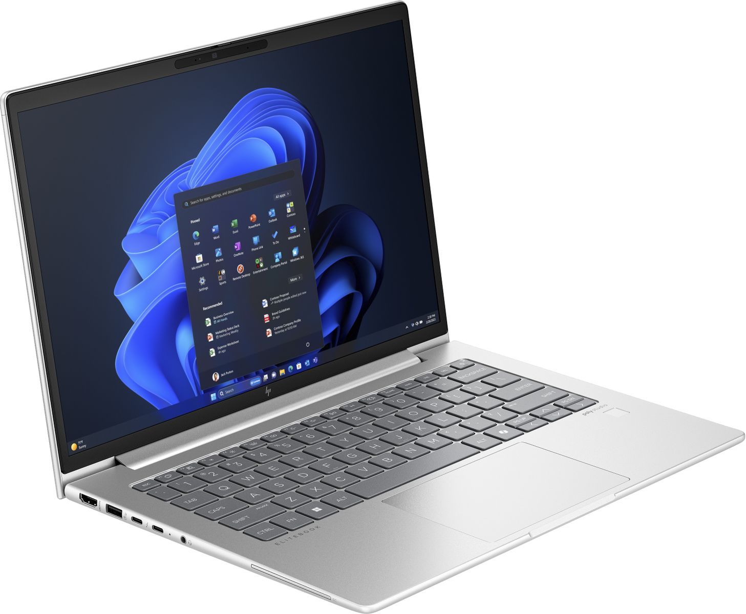 HP EliteBook G11 Intel Core Ultra 5 135U Computer portatile 35,6 cm [14] WUXGA 16 GB DDR5-SDRAM 512 GB SSD Wi-Fi 6E [802.11ax] Windows 11 Pro AI PC Argento (HP EB640G11 U5-135U 14 16GB/512 PC Italy - Italian localization)Hp9Y7D3ET#ABZ