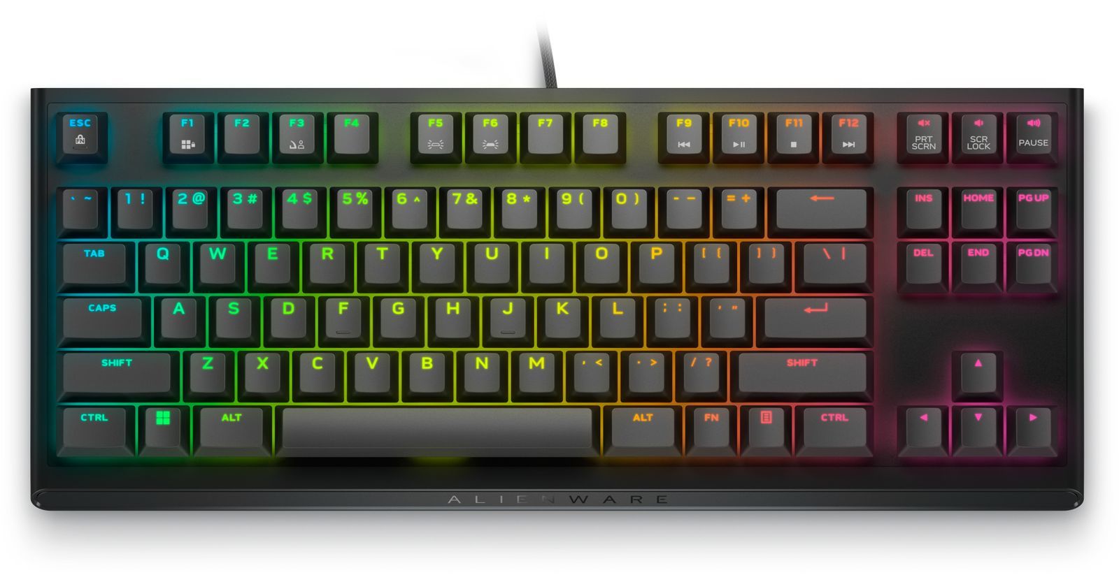 Alienware AW420K tastiera Gaming USB Nero (AW TENKEYLESS GAMING KYBRD - AW420K) - Versione UKDellAW420K-B-WW