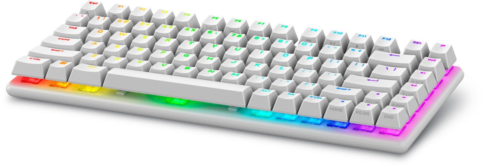 Alienware Pro Wireless Gaming Keyboard tastiera USB + RF Wireless + Bluetooth Bianco (PRO WRLS GAMING KB US [QWERTY] - LUNAR LIGHT) - Versione TedescaDellPRO-KB-W-WW