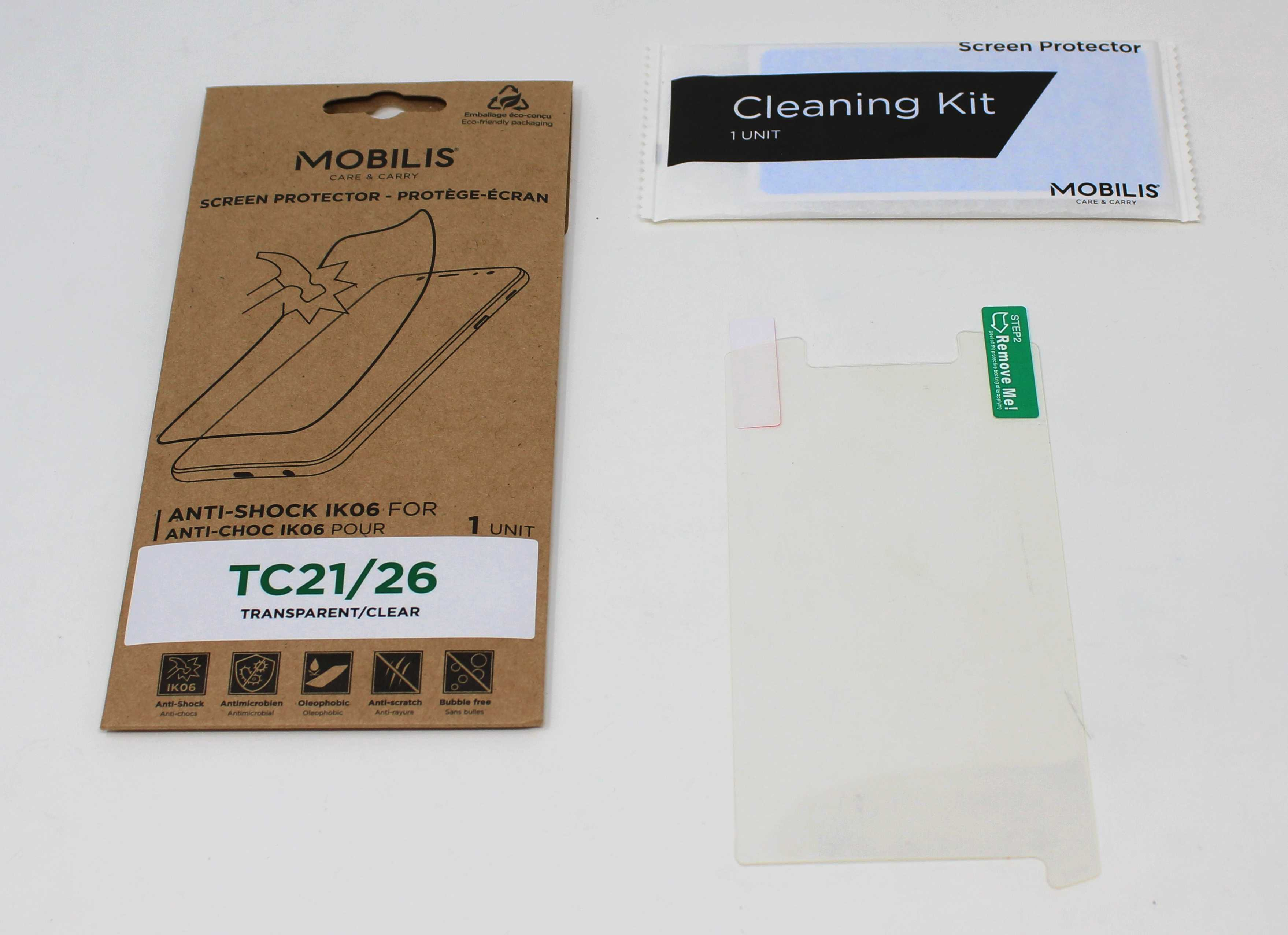 ZEBRA  Mobilis screen protector, IK06, TC21/26