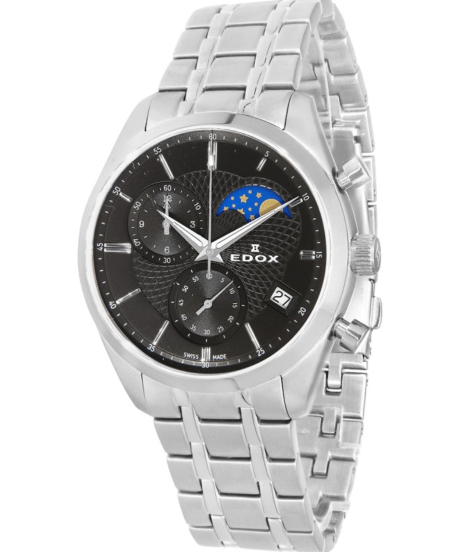 EDOX Mod. LES VAUBERTS Moonphase Chronograph