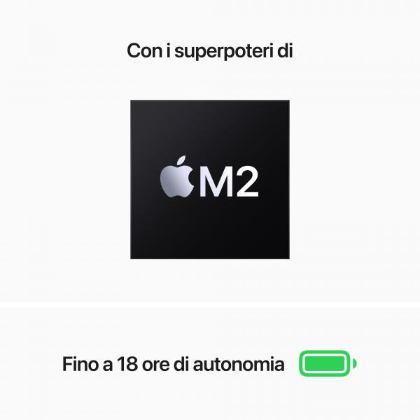 MACBOOK AIR 13IN M2 8GB 256GB SSD SPACE GREY