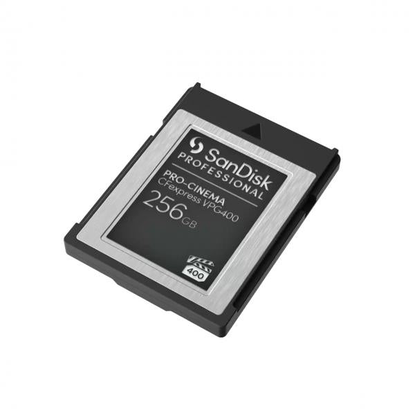 SanDisk PRO-CINEMA 256 GB CFexpress (SanDisk - Scheda di memoria flash - 256 GB - CFexpress Tipo B - nero)