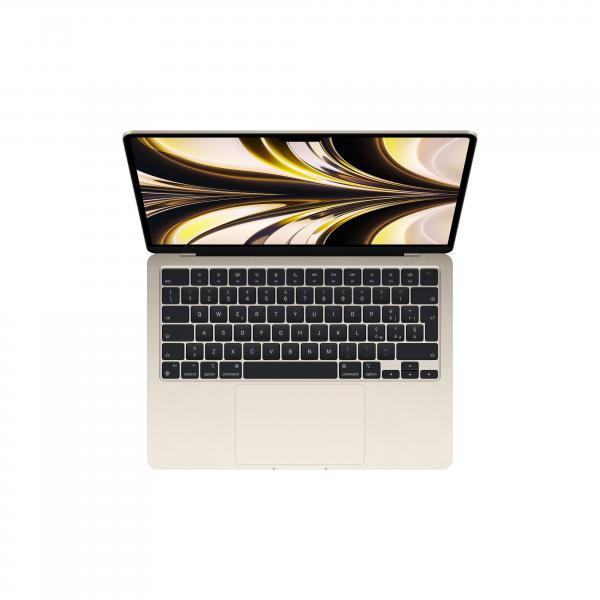 Apple MacBook Air MacBookAir Computer portatile 34,5 cm [13.6] Apple M M2 16 GB 512 GB SSD Wi-Fi 6 [802.11ax] macOS Monterey Beige (MACBOOK AIR 13 M2 CHIP 8C/8C - 16GB RAM 512GB 30W STARLIGHT) - Versione Tedesca