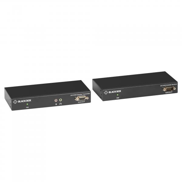 Black Box KVXLC-100-R2 estensore KVM Trasmettitore e ricevitore (KVX SERIES DVI-D KVM - EXTENDER, SH, TX+RX - Warranty: 24M)