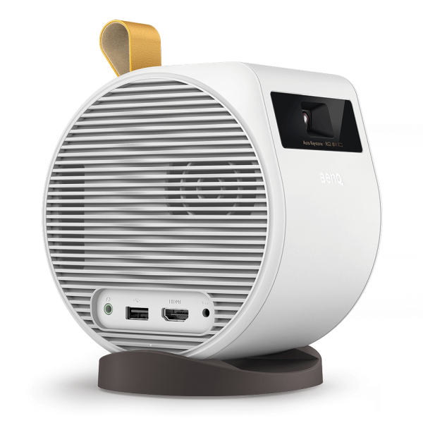 BenQ GV11 videoproiettore Proiettore a raggio standard 300 ANSI lumen DLP WVGA [854x480] Nero, Bianco (GV11 DLP 3435 854 X 480 PIXELS - 100000:1 LED 200LM HDMI1.4)