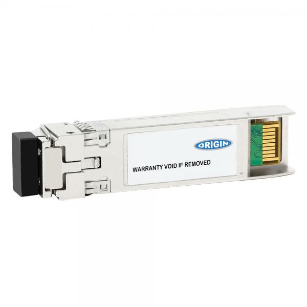 Origin Storage 10G-SFP-BXU80-S-OS modulo del ricetrasmettitore di rete Fibra ottica 10000 Mbit/s SFP+ (Origin 10GBASE-BXU SFP+ Optic 80km SMF Extreme Compatible [3-4 day lead time])