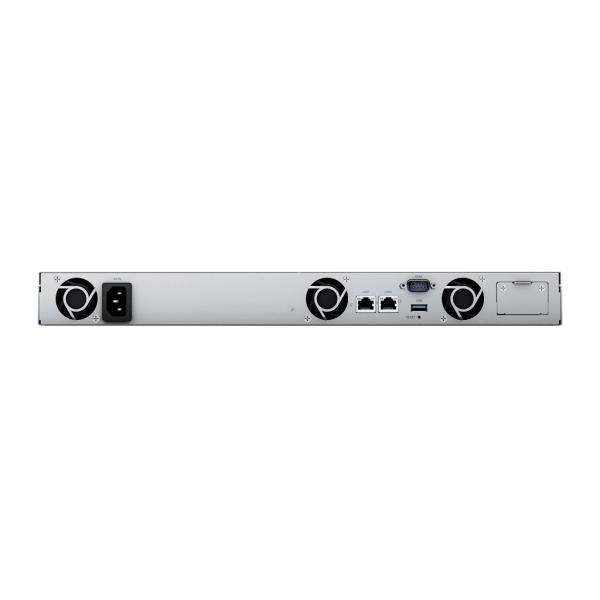Synology RackStation RS422+ NAS Rack [1U] Collegamento ethernet LAN Nero R1600 (Synology RS422+ 48TB [Seagate Ironwolf] rackstation 4 bay; Compact and Versatile Storage for Streamlined Data Management; AMD Ryzen R1600 dual-core [4-threads] 2.6 GHz; m...