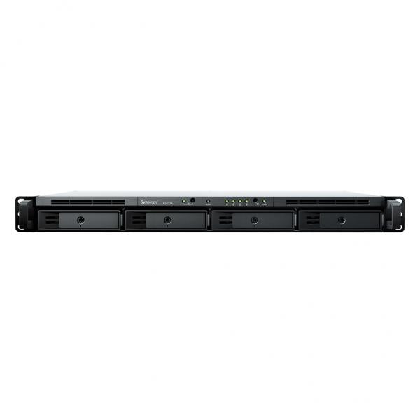 Synology RackStation RS422+ NAS Rack [1U] Collegamento ethernet LAN Nero R1600 (Synology RS422+ 64TB [Synology HAT5300] rackstation 4 bay; Compact and Versatile Storage for Streamlined Data Management; AMD Ryzen R1600 dual-core [4-threads] 2.6 GHz; m...