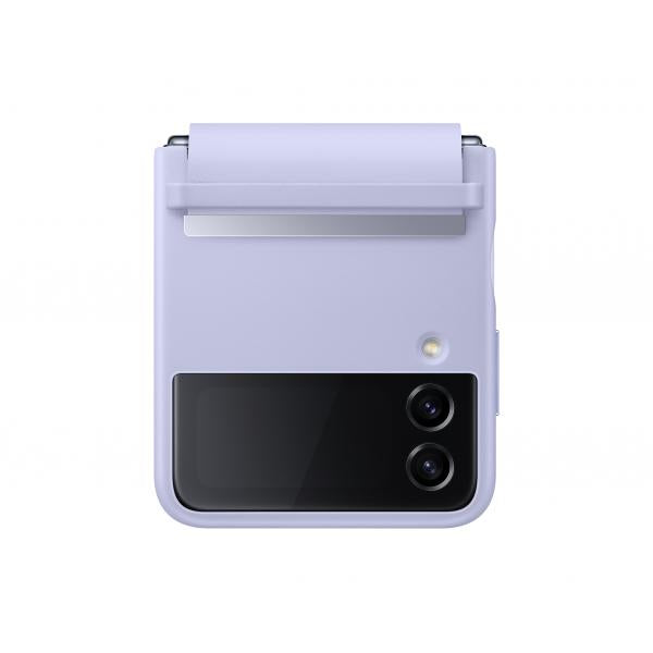 Samsung Flap Leather Cover Serenity per Galaxy Z Flip4, Viola (FLAP LEATHER COVER FOR Z FLIP4SERENE)Samsung8806094567328EF-VF721LLEGWW