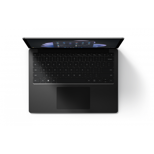 Microsoft Surface Laptop 5 Computer portatile 34,3 cm [13.5] Touch screen Intel Core i5 i5-1245U 8 GB LPDDR5x-SDRAM 256 GB SSD Wi-Fi 6 [802.11ax] Windows 10 Pro Nero (13IN SURFACE LAPTOP 5 13IN - I5/8/256 W10P - BLACK INTEL I5-1) - Versione UK