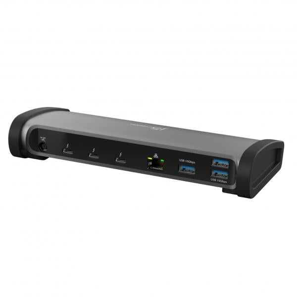 j5create JTD562-FN Docking station 8K Thunderbolt 4 - UK (8K THUNDERBOLT 4 DOCKING - STATION - UK BLACK/SPACE GREY)