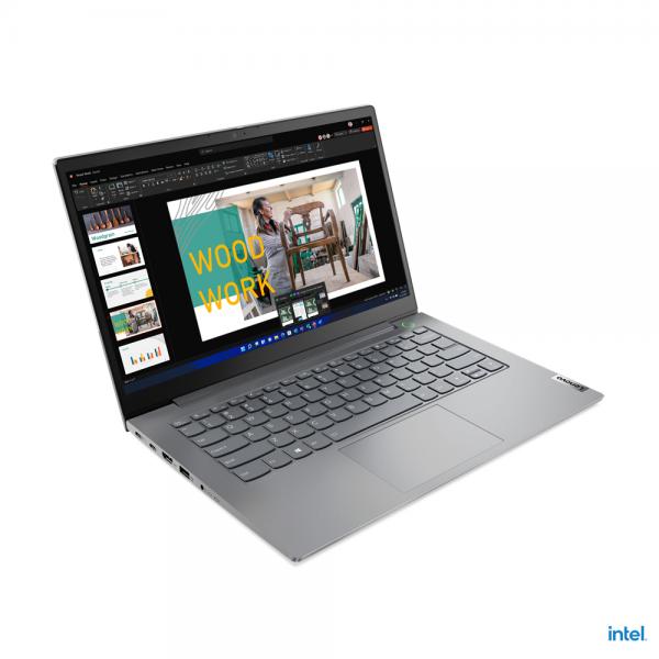 Lenovo ThinkBook 14 G4 IAP Computer portatile 35,6 cm [14] Full HD Intel Core i7 i7-1255U 8 GB DDR4-SDRAM 512 GB SSD Wi-Fi 6 [802.11ax] Windows 11 Pro Grigio (THINKBOOK 14 GEN 4 CI7-1255U - 8GB 512GB SSD 14IN W11P)