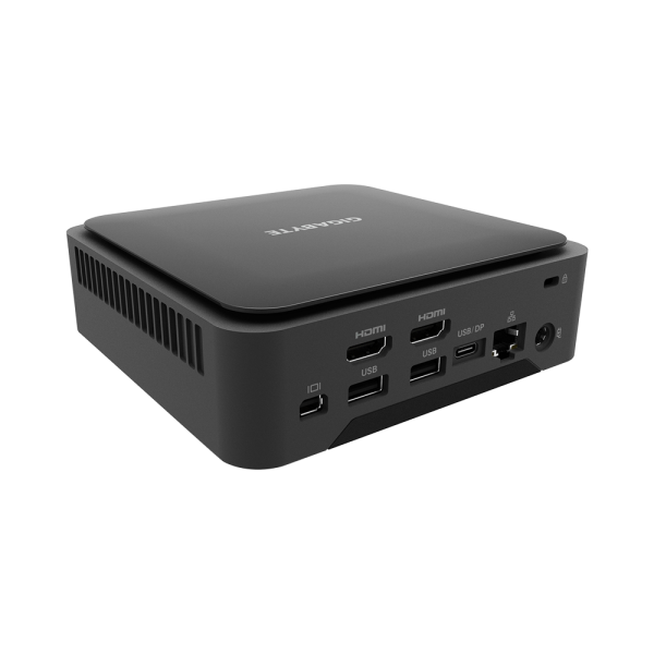 Gigabyte GB-BEI3-1220 barebone per PC/stazione di lavoro Nero Altoparlanti incorporati i3-1220P 1,8 GHz (GIGA BRIX GB-BEI3-1220 Barebone [Intel Core i3-1220P 10C/12T])