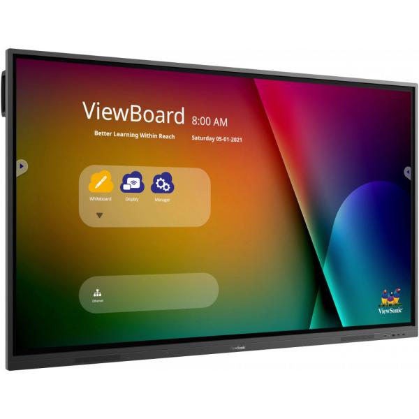 Viewsonic IFP7532-2 interactive whiteboard/conference display 190,5 cm [75] 3840 x 2160 Pixel Touch screen Lavagna bianca interattiva HDMI (VIEWBOARD 32SERIE TOUCHSCREEN - 75 UHD ANDROID 9 350 NITS 2 X 10)