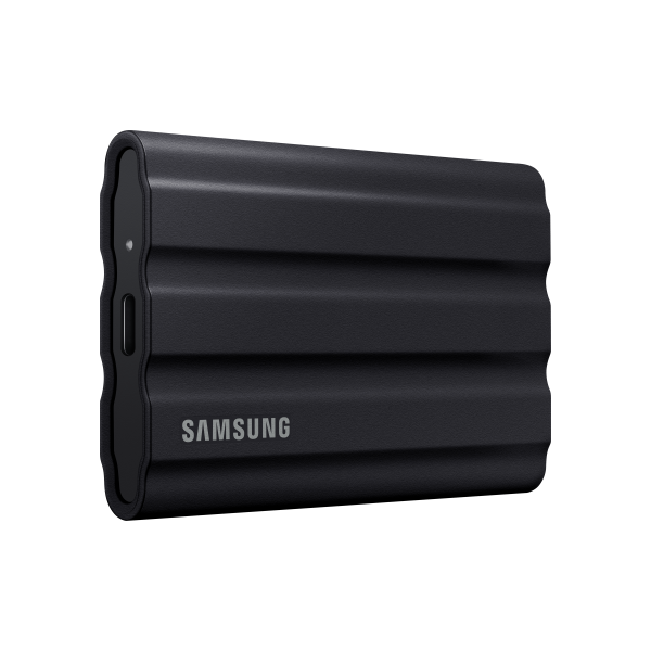 Samsung Portable SSD T7 Shield USB 3.2 4TB (encrypted 4 TB external - [portable] USB 3.2 Gen 2 - [USB-C connector] 256-bit AES black - Warranty: 12M)Samsung8806092968448MU-PE4T0S/EU