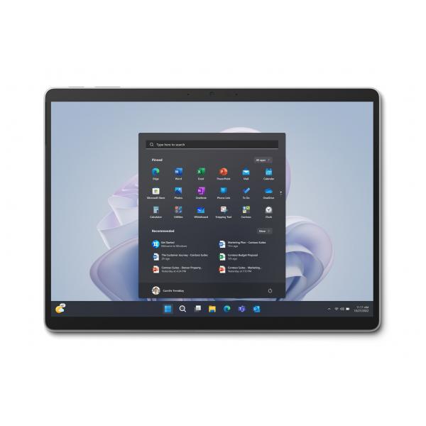 Microsoft Surface Pro 9 512 GB 33 cm [13] Intel Core i7 16 GB Wi-Fi 6E [802.11ax] Windows 10 Pro Platino (SURFACE PRO9 I7-1265U/16/512 - W10P PLATINUM)