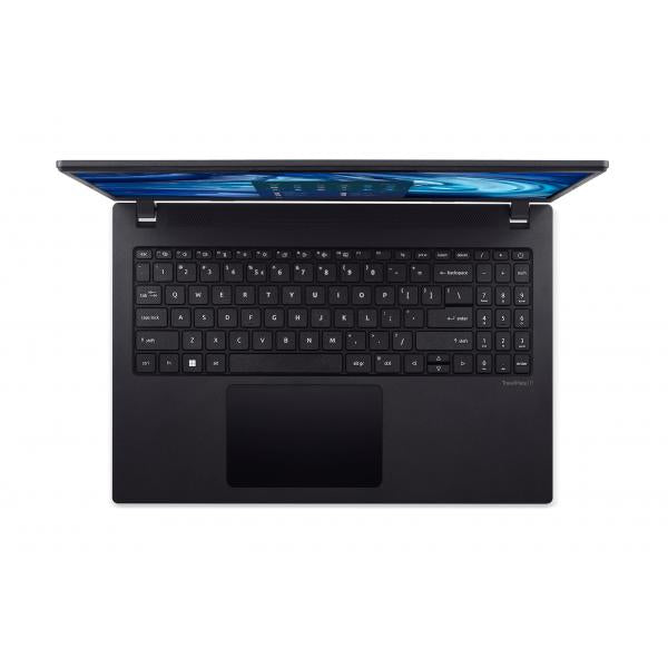 Acer TravelMate P2 TMP215-54 Computer portatile 39,6 cm [15.6] Full HD Intel Core i3 i3-1215U 8 GB DDR4-SDRAM 256 GB SSD Wi-Fi 6 [802.11ax] Windows 11 Home Nero (TMP215-54 i3-1215U 8GB 256GB W11H) - Versione UK