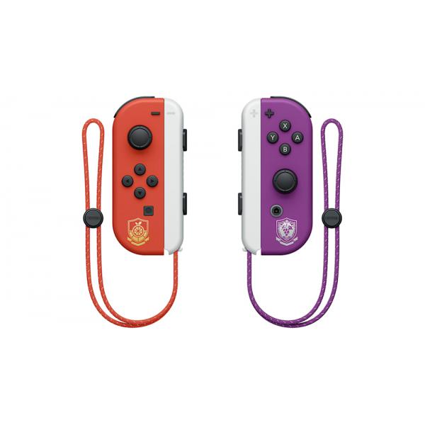 Nintendo Switch OLED Pokmon Scarlet & Violet Edition console da gioco portatile 17,8 cm [7] 64 GB Touch screen Wi-Fi Rosso, Viola (EOL - Nintendo Switch HW [OLED Model] Pokemon Scarlet and Violet Limited Edition Bundle)