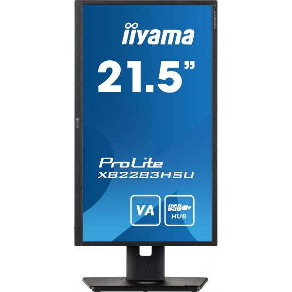 Iiyama ProLite XB2283HSU-B1 Monitor PC 54,6 cm [21.5] 1920 x 1080 Pixel Full HD LED Nero (iiyama ProLite XB2283HSU-B1 computer monitor 54.6 cm [21.5'] 1920 x 1080 pixels Full HD LED Black)Iiyama4948570120703XB2283HSU-B1