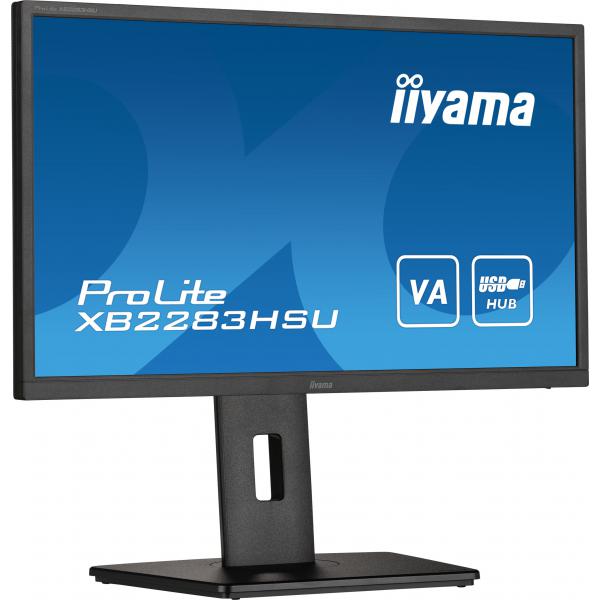 Iiyama ProLite XB2283HSU-B1 Monitor PC 54,6 cm [21.5] 1920 x 1080 Pixel Full HD LED Nero (iiyama ProLite XB2283HSU-B1 computer monitor 54.6 cm [21.5'] 1920 x 1080 pixels Full HD LED Black)Iiyama4948570120703XB2283HSU-B1
