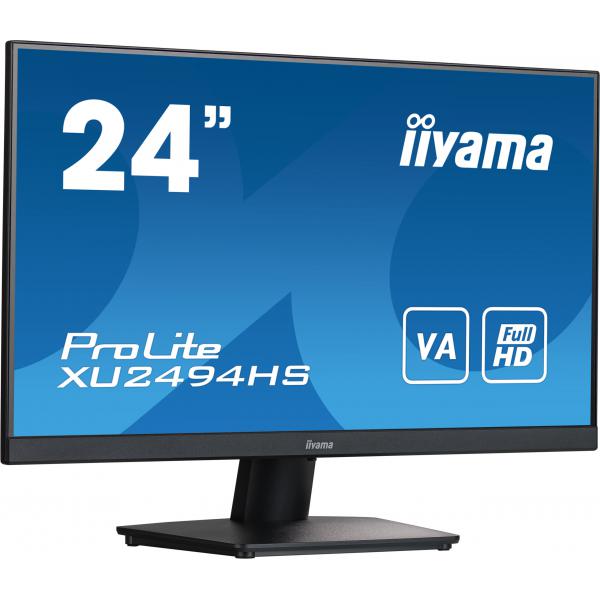 Iiyama ProLite XU2494HS-B2 Monitor PC 60,5 cm [23.8] 1920 x 1080 Pixel Full HD LED Nero (iiyama ProLite XU2494HS-B2 computer monitor 60.5 cm [23.8'] 1920 x 1080 pixels Full HD LED Black)Iiyama4948570120796XU2494HS-B2