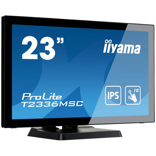 Iiyama ProLite T2336MSC-B3 LED display 58,4 cm [23] 1920 x 1080 Pixel Full HD Touch screen Nero (iiyama ProLite T2336MSC-B3 LED display 58.4 cm [23'] 1920 x 1080 pixels Full HD Touchscreen Black)Iiyama4948570121083T2336MSC-B3