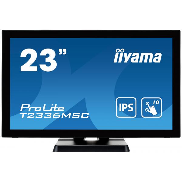 Iiyama ProLite T2336MSC-B3 LED display 58,4 cm [23] 1920 x 1080 Pixel Full HD Touch screen Nero (iiyama ProLite T2336MSC-B3 LED display 58.4 cm [23'] 1920 x 1080 pixels Full HD Touchscreen Black)Iiyama4948570121083T2336MSC-B3