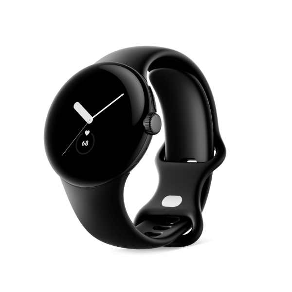 Google Pixel Watch AMOLED 41 mm Digitale Nero Wi-Fi GPS [satellitare] (Pixel Watch Wifi - Matte Black/Obsidian)